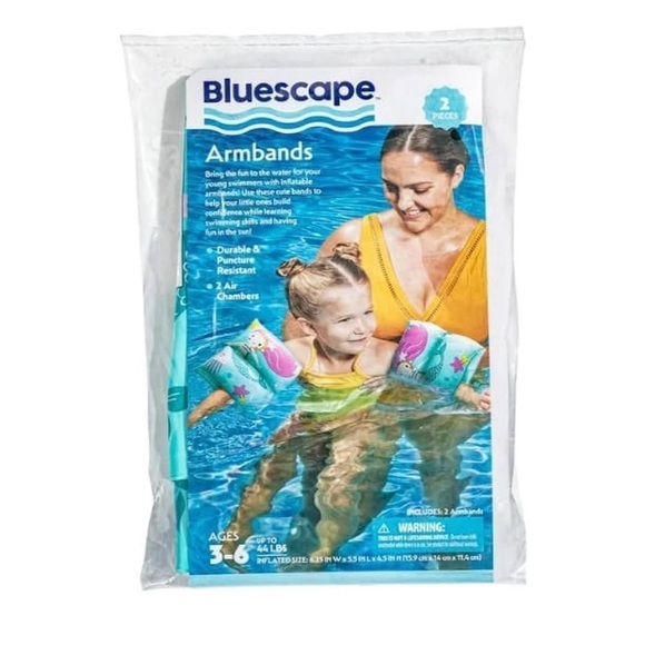 bluescape Other - Kids Armbands - Vibrant Blue and Pink